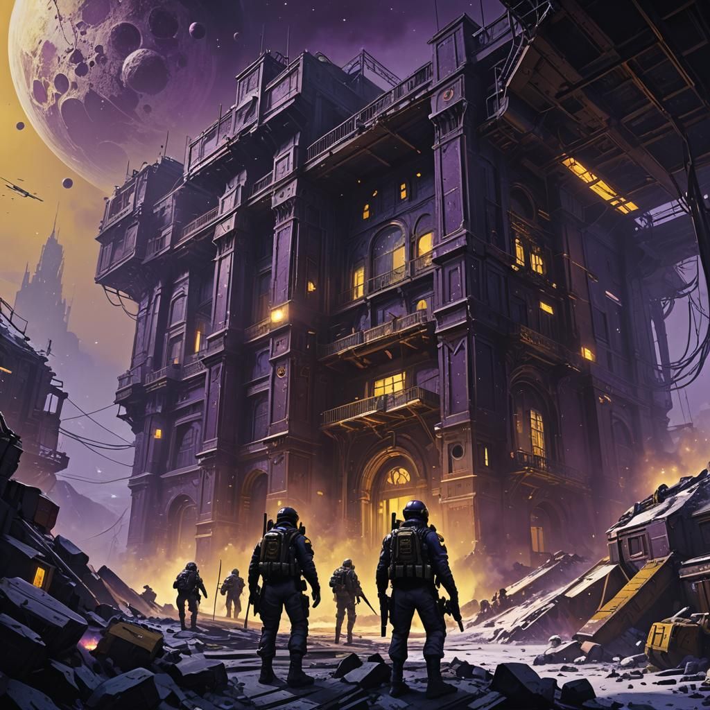 Dark Fantasy Operatives Infiltrate Killhouse on Jupiter Moon