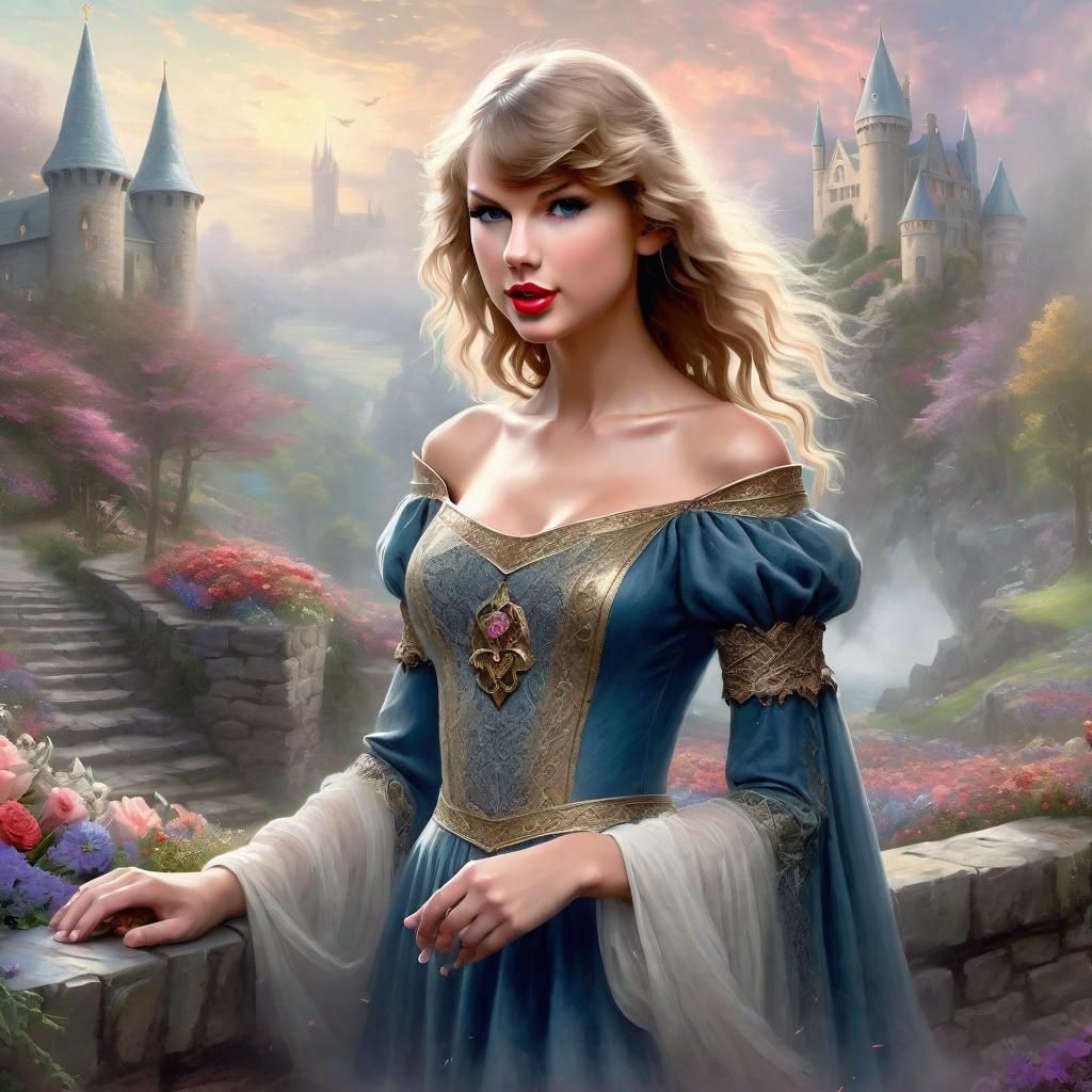 Ethereal Portrait in a Medieval Fantasy World