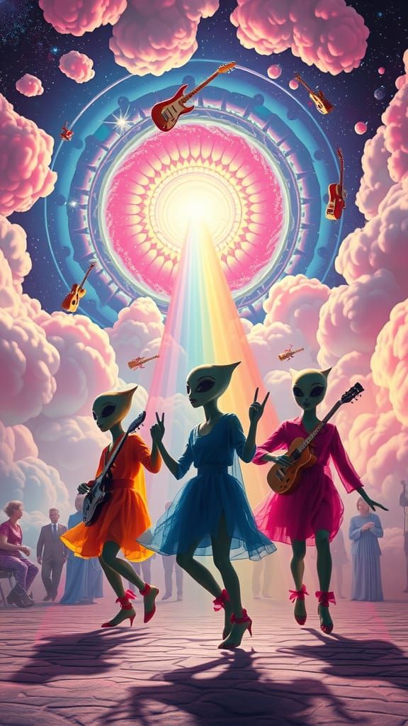 **Galactic Spectrum Dance Party**