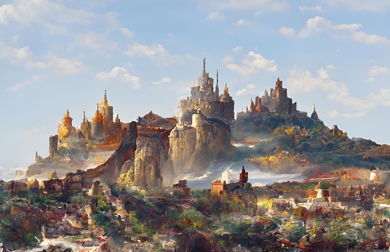 Grand Medieval Kingdom of Magic and Commerce