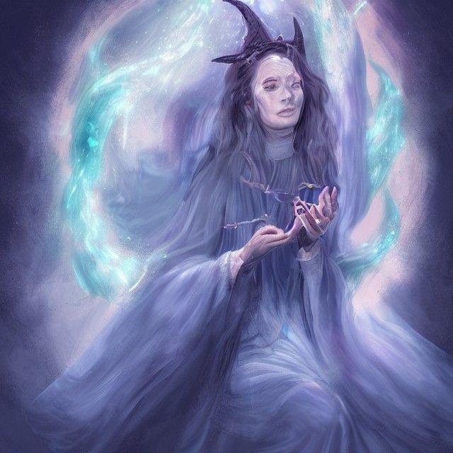 The Archmage was lost in her memories