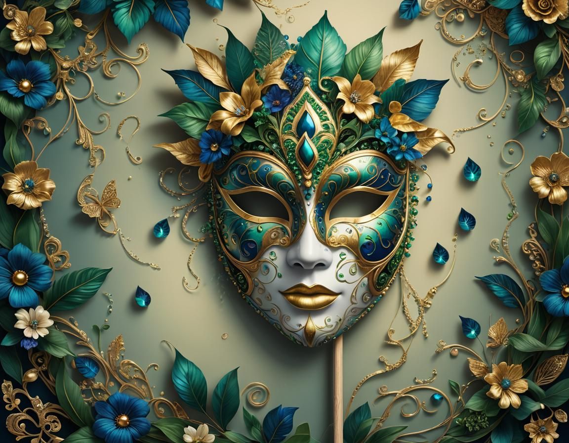 Mardi Gras Mask