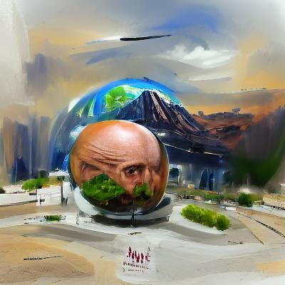 Hyperrealistic Planet Concept Art