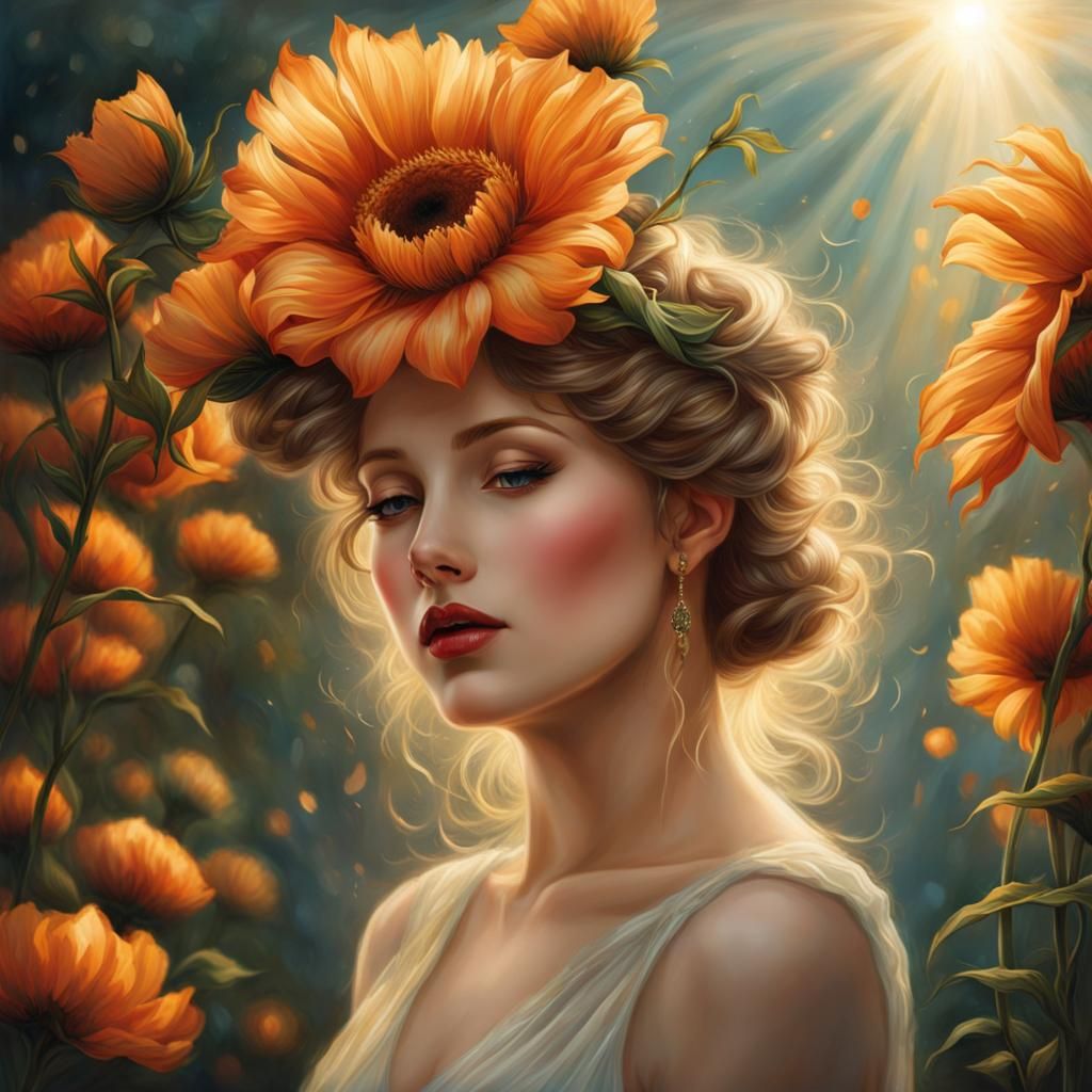 Romantic Poem Visualized with Digital Art