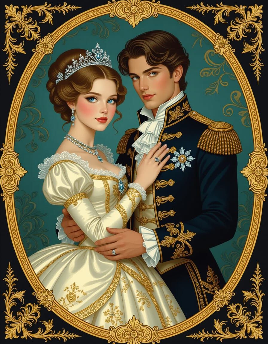 Baroque Dance of Empress and Prince