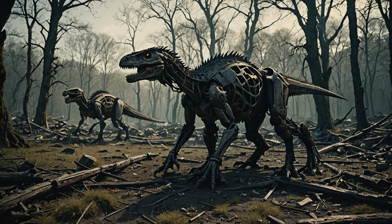 Dramatic Decayed Reality in Cinematic Style