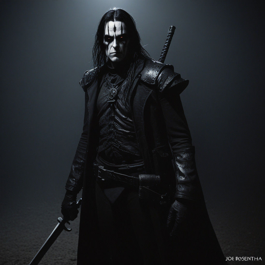 Grimdark Cityscape in Dark Fantasy Style