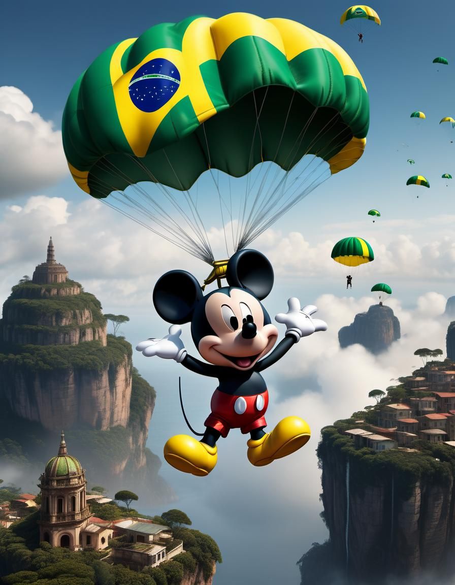 Micky Mouse in Brazil ll