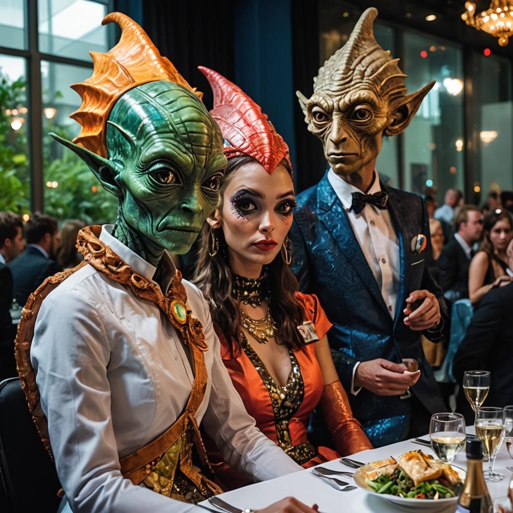 Extraterrestrial Peace Conference: A Photographic Masterpiec...