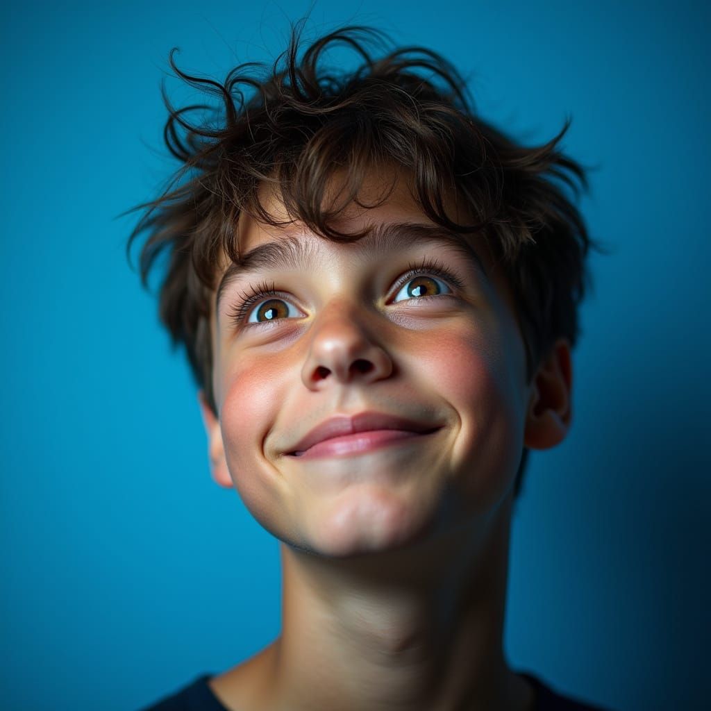 Teenage Morty Smith Smizes for the Camera