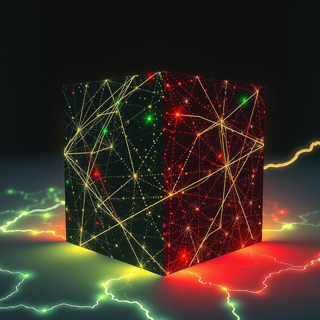 Pixel Art Galaxy Cube: Voynich Manuscript Style