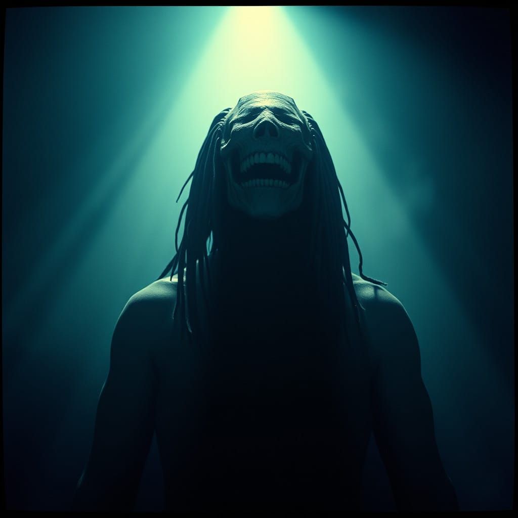 Dark Cinematic Masterpiece in Film Grain