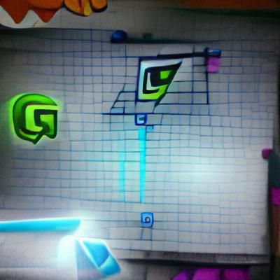 Minimalist Geometric Abstract Pattern