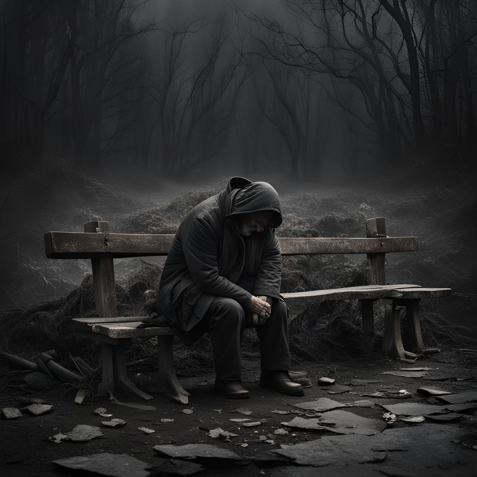 Sorrow: A Poignant Image of Grief and Loss