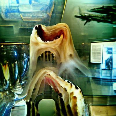 A Shark's Jaw in a Descent into Gothic Horror