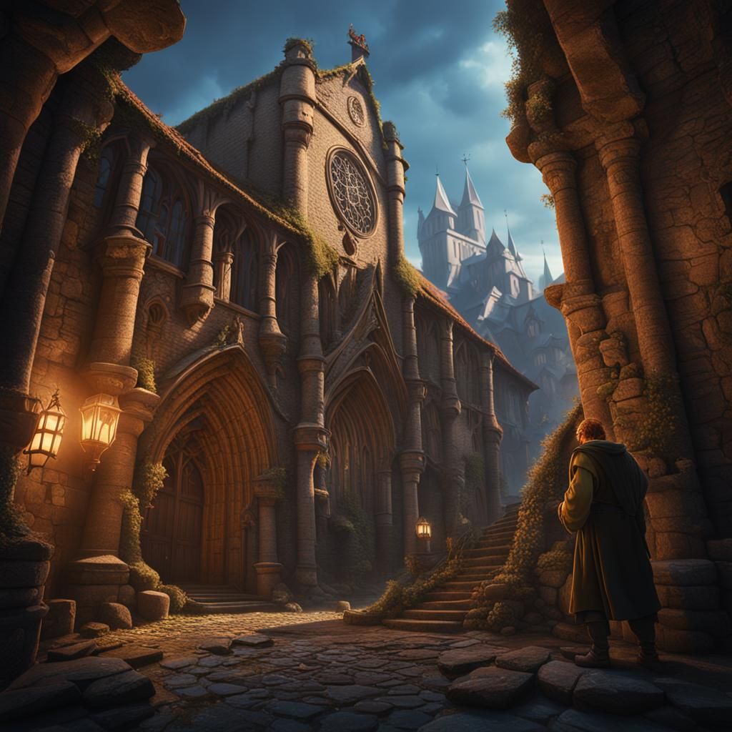 Quasimodo in the Belfry: Fantasy Concept Art