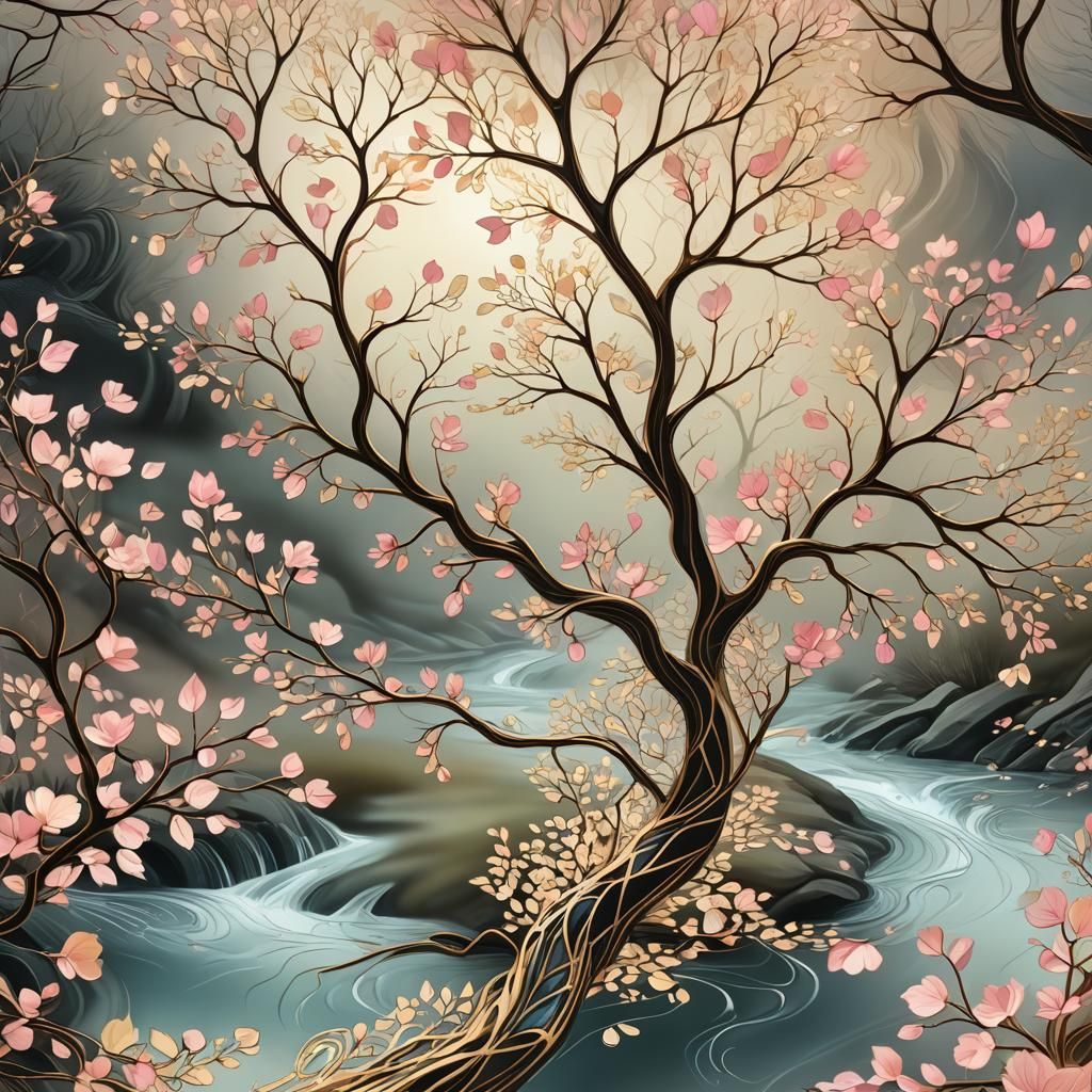 Whispers of Wild Rose Petals in Ethereal Soft Focus