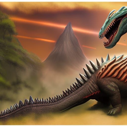 Monster Kaiju Creature Suit Concept Art