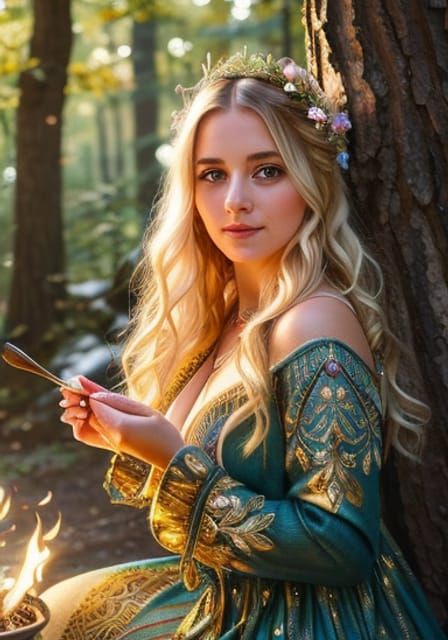 Enchanting Love Potion: A Whimsical Concoction