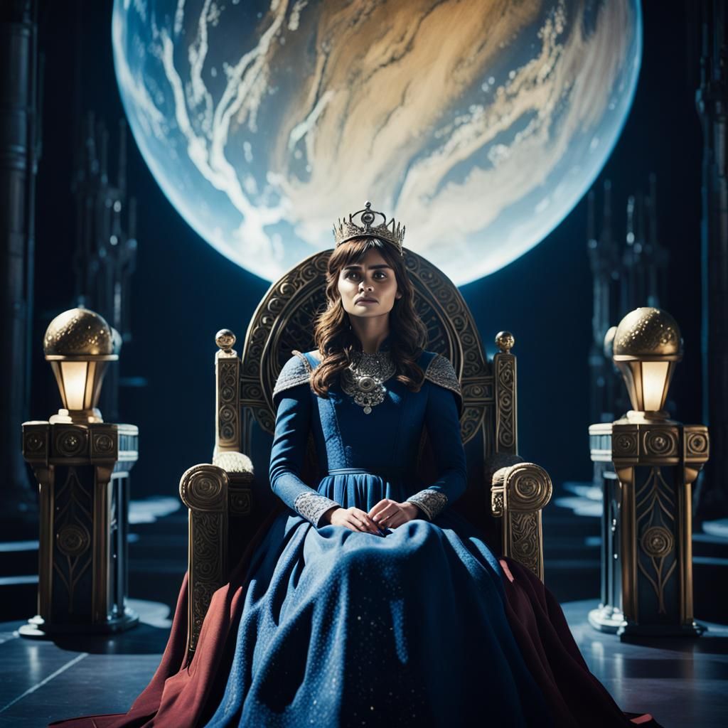 Jenna Coleman as Queen of Gallifrey