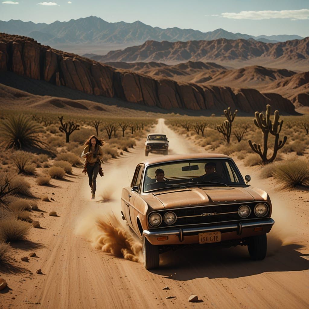 Epic 1990s Action Scene: Anna Kendrick and Daniel Craig in t...