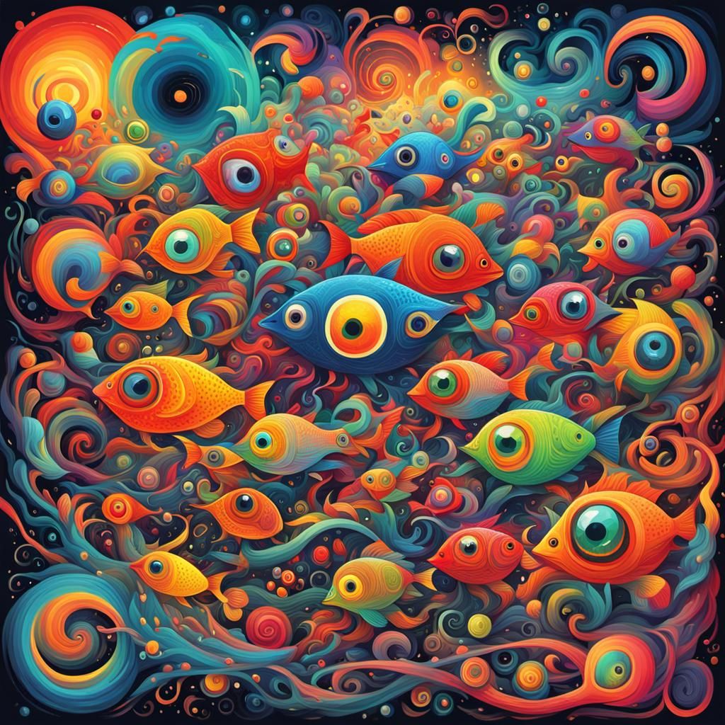 Abnormal Synchronized Chaos: A Colorful Symphony