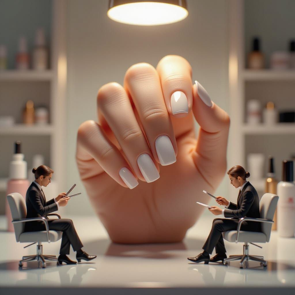 Colossal Hand Manicure with Micro Masters in Salon