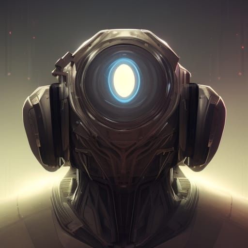 Futuristic Spider Robot with Polished Metal Finish