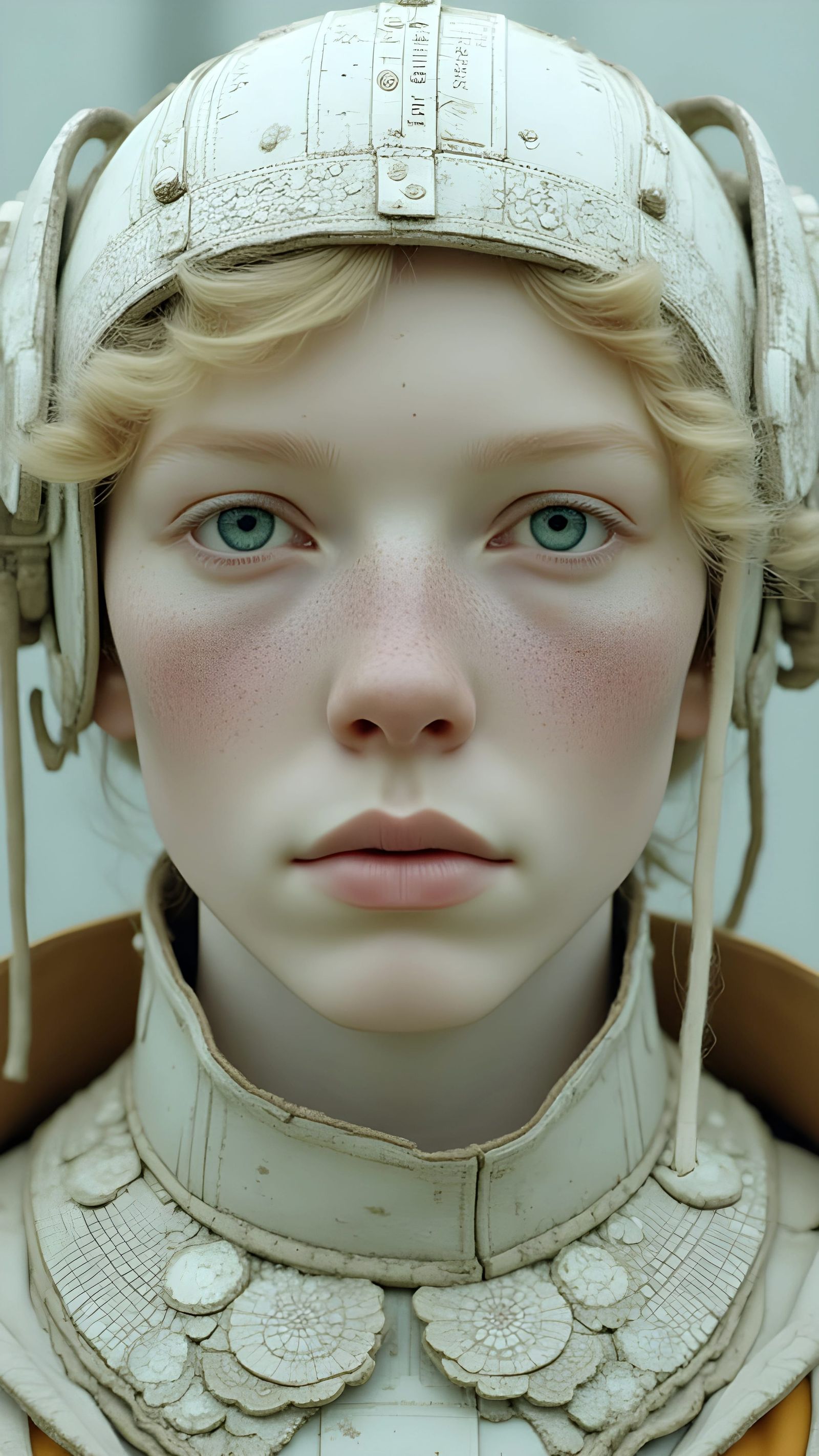 Steampunk Airship in Post-Apocalyptic Landscape