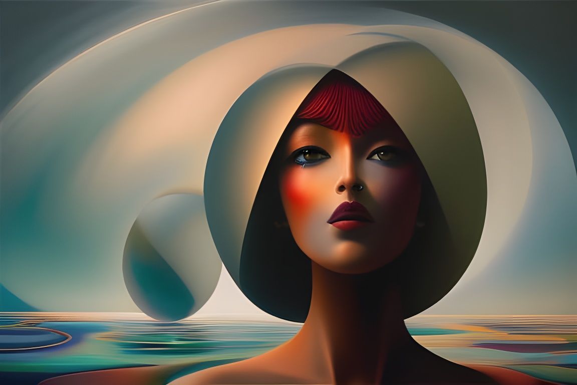 Thriving Submarine City in Steamnouveau Style