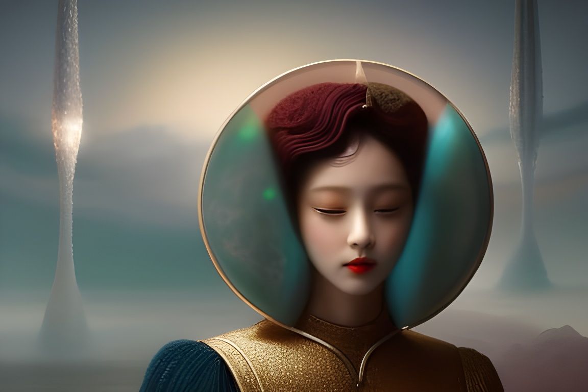 Thriving Submarine City in Steamnouveau Style