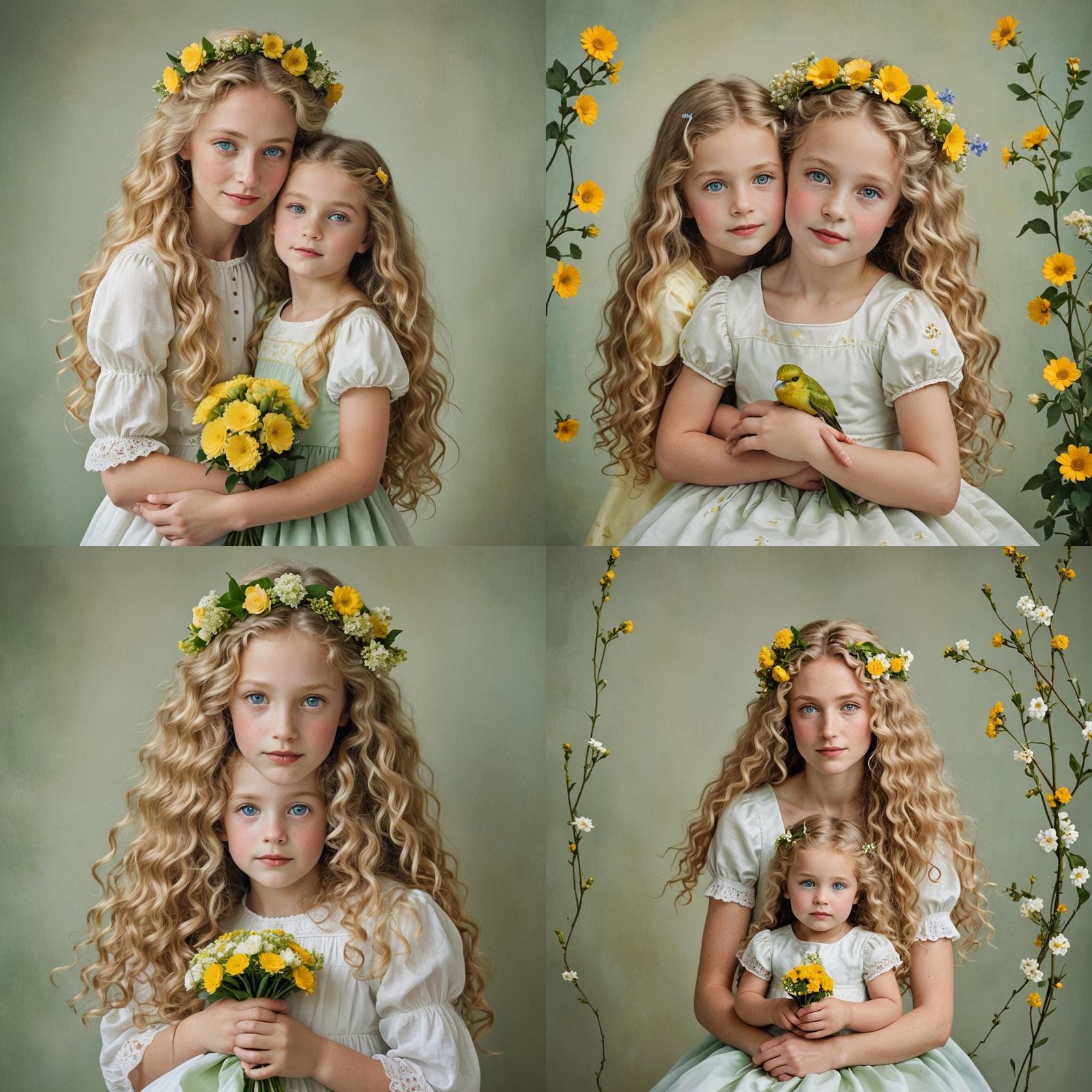 Mother and Child Portrait in Natural Lighting