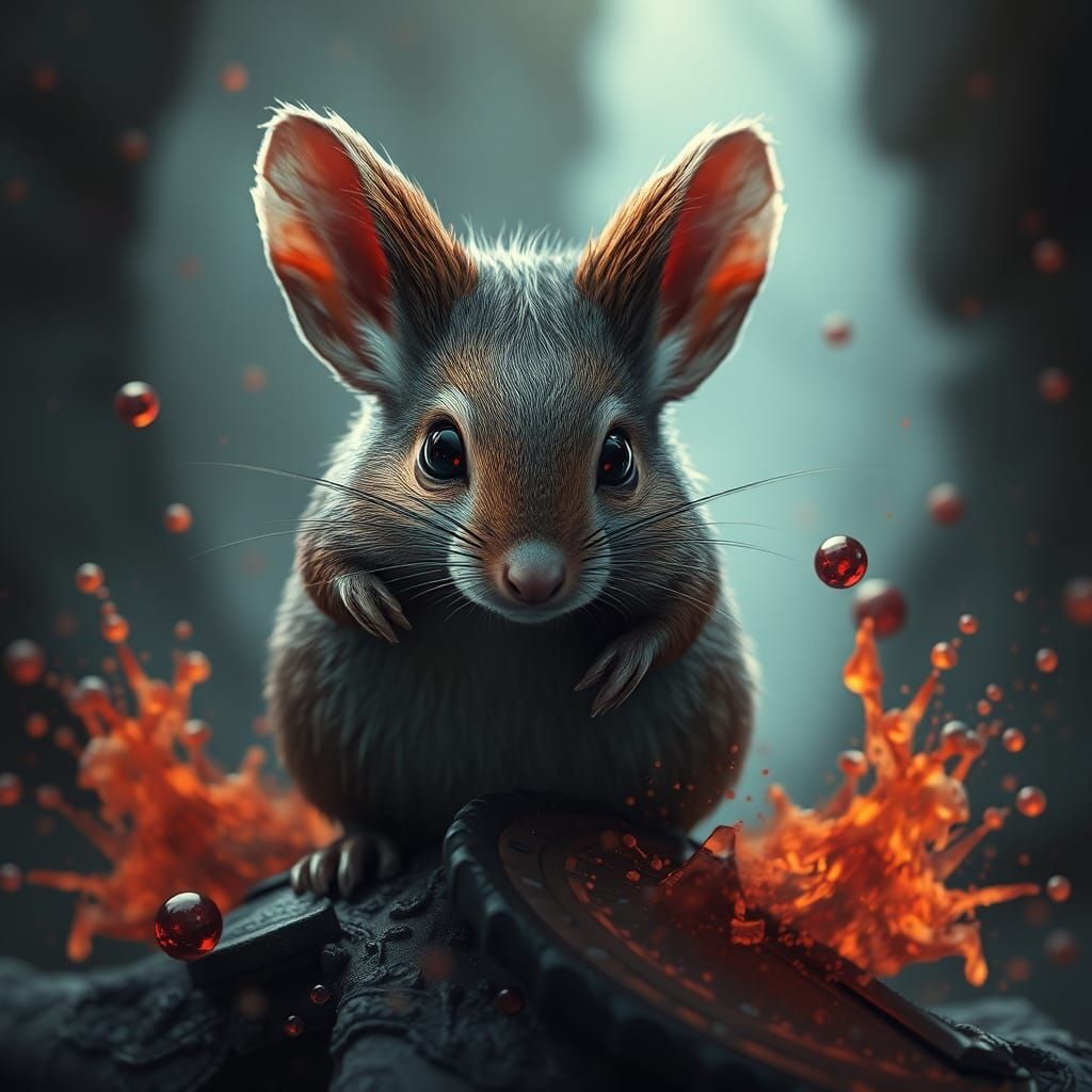 Twix Mouse Hybrid: Detailed Matte Painting
