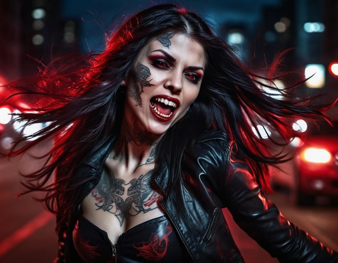 Vampiress of the Night: A Dark Urban Fantasy