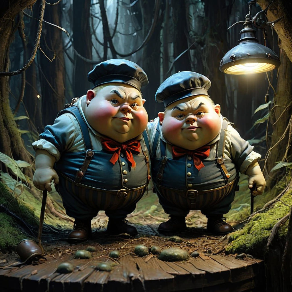 Tweedledum and Tweedledee