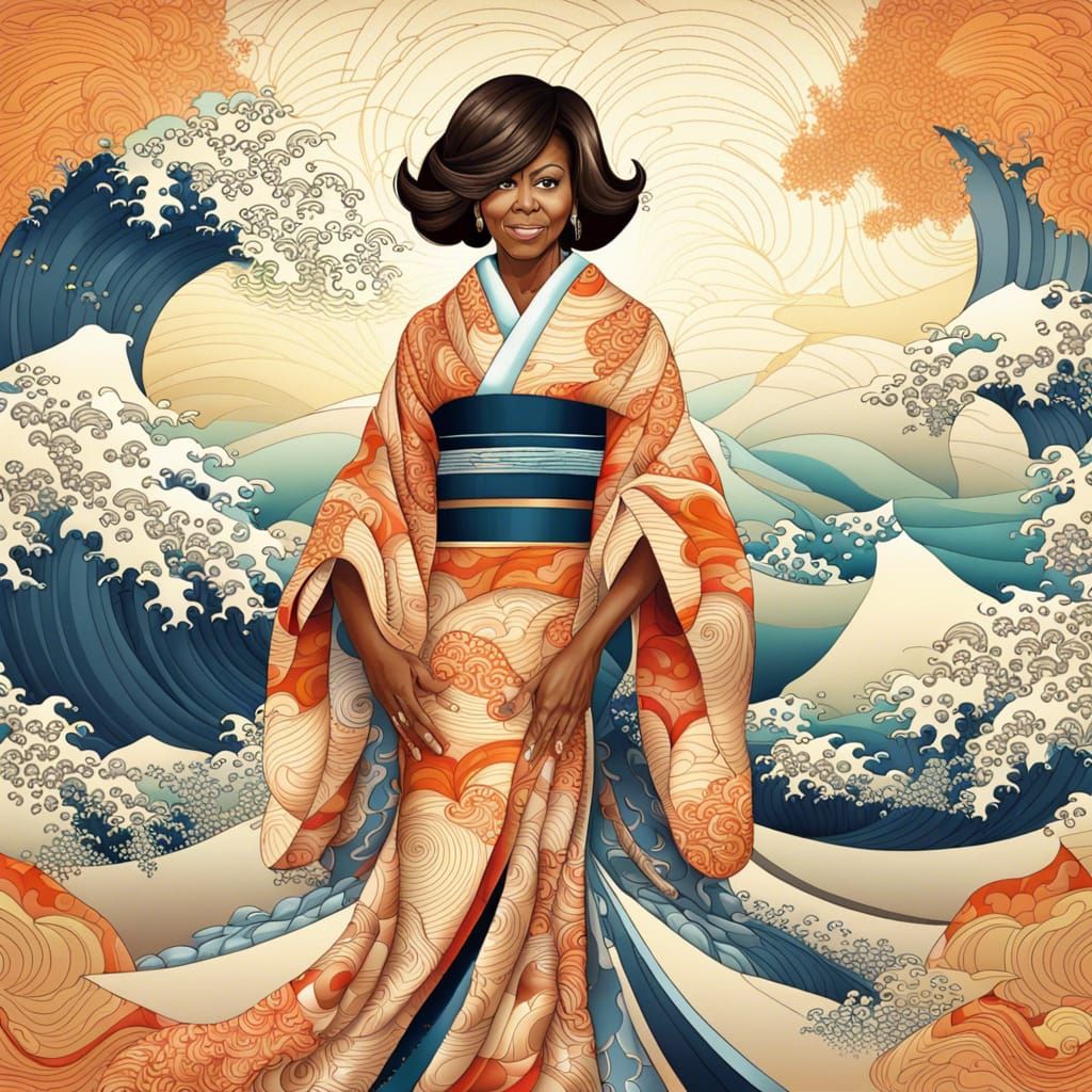 Michelle Obama in Kyoto