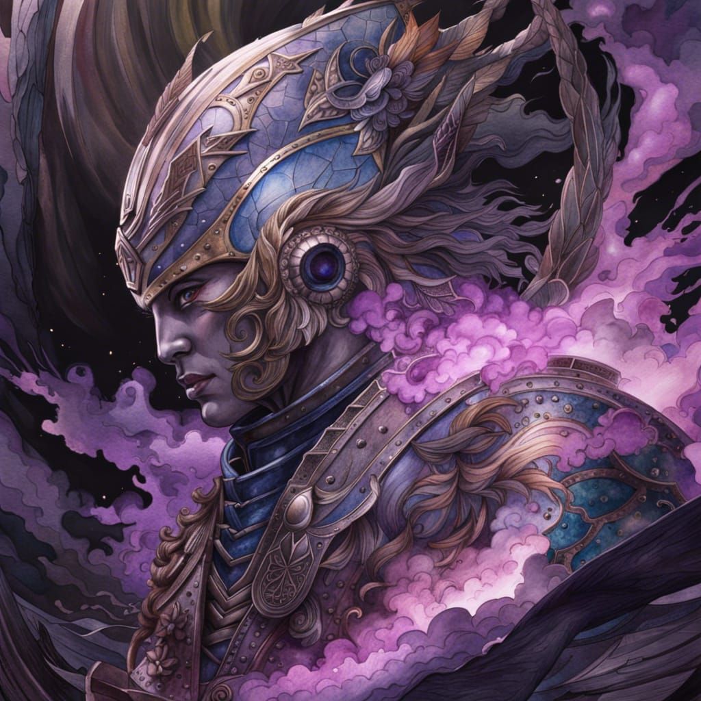 Hyperdetailed Watercolor Concept Art in 8K