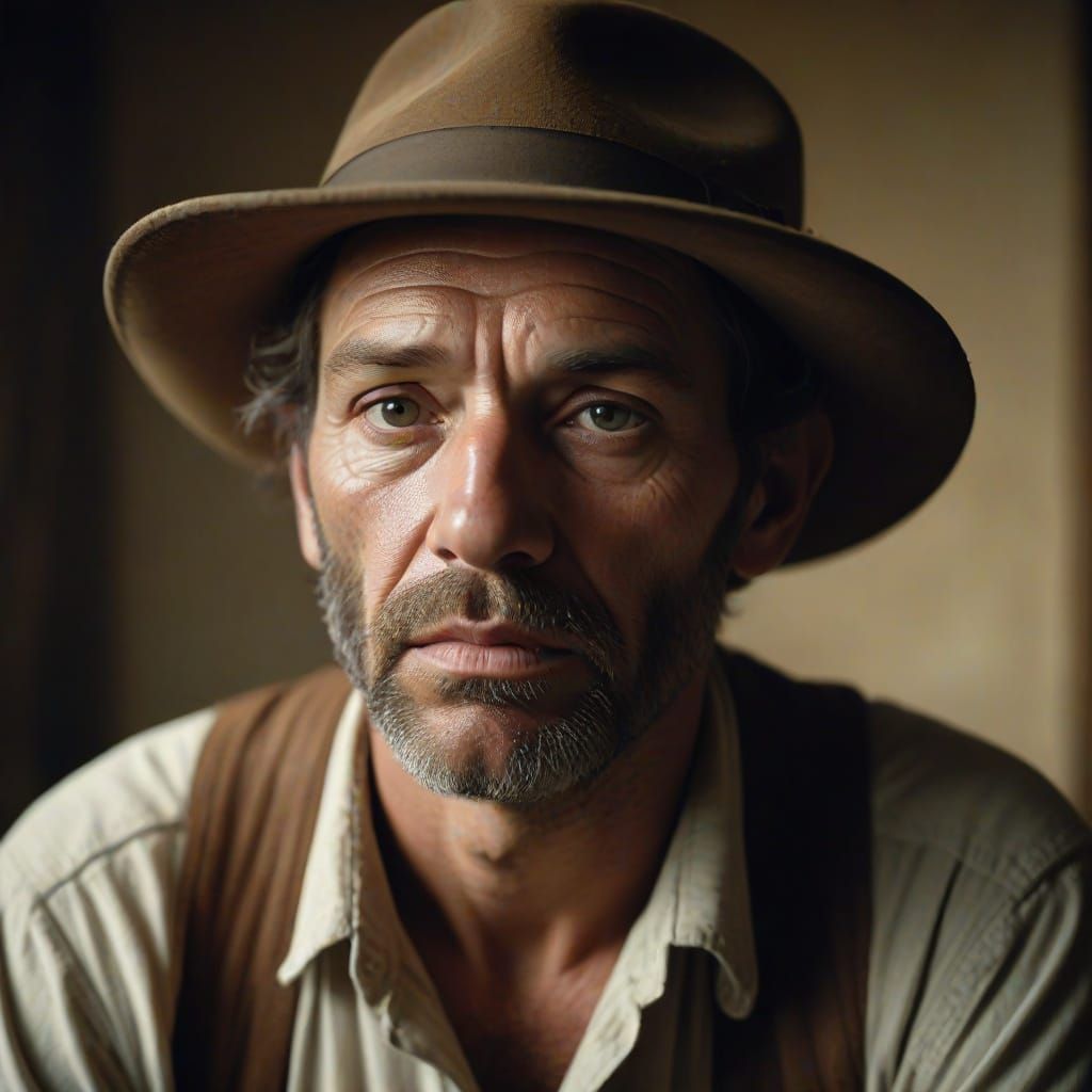 Dust Bowl Man: Goya and Wyeth Film Still