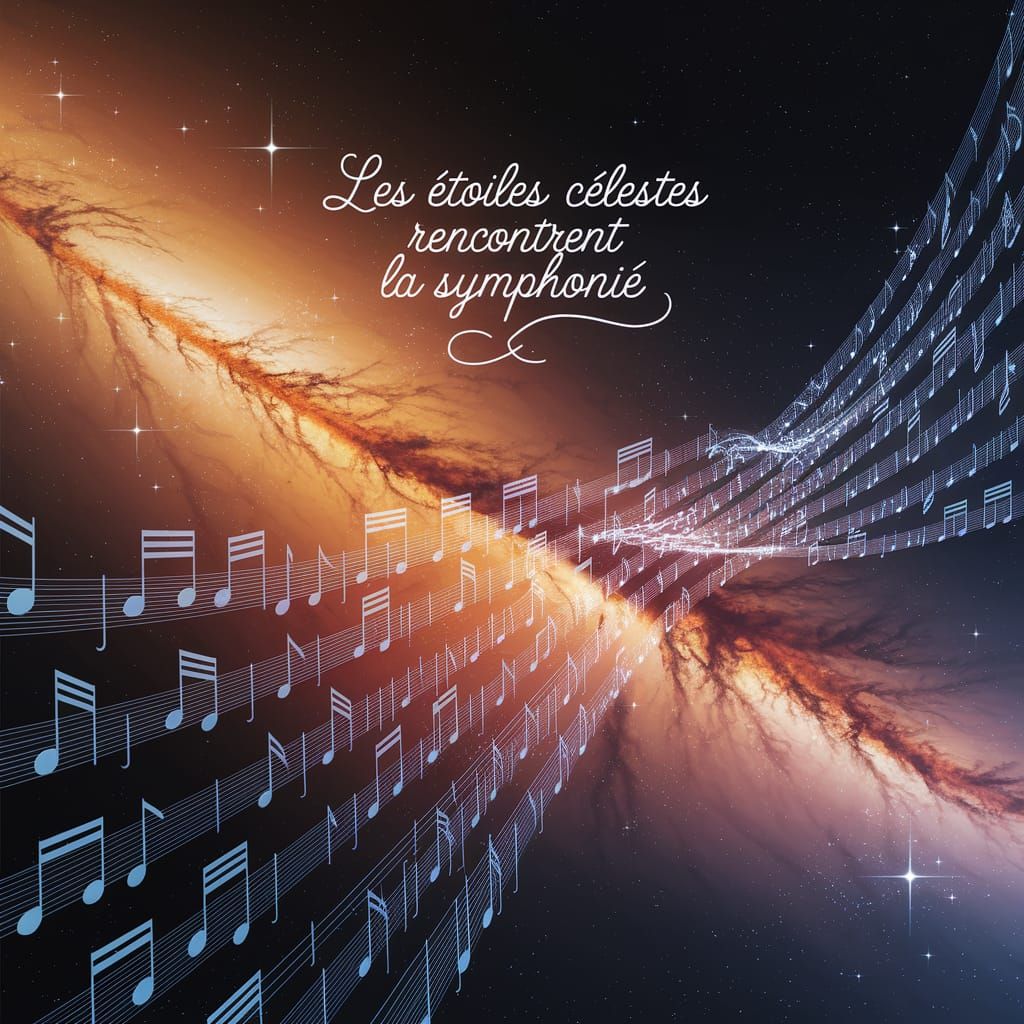 Celestial Strings Weave Galaxies in Digital Art