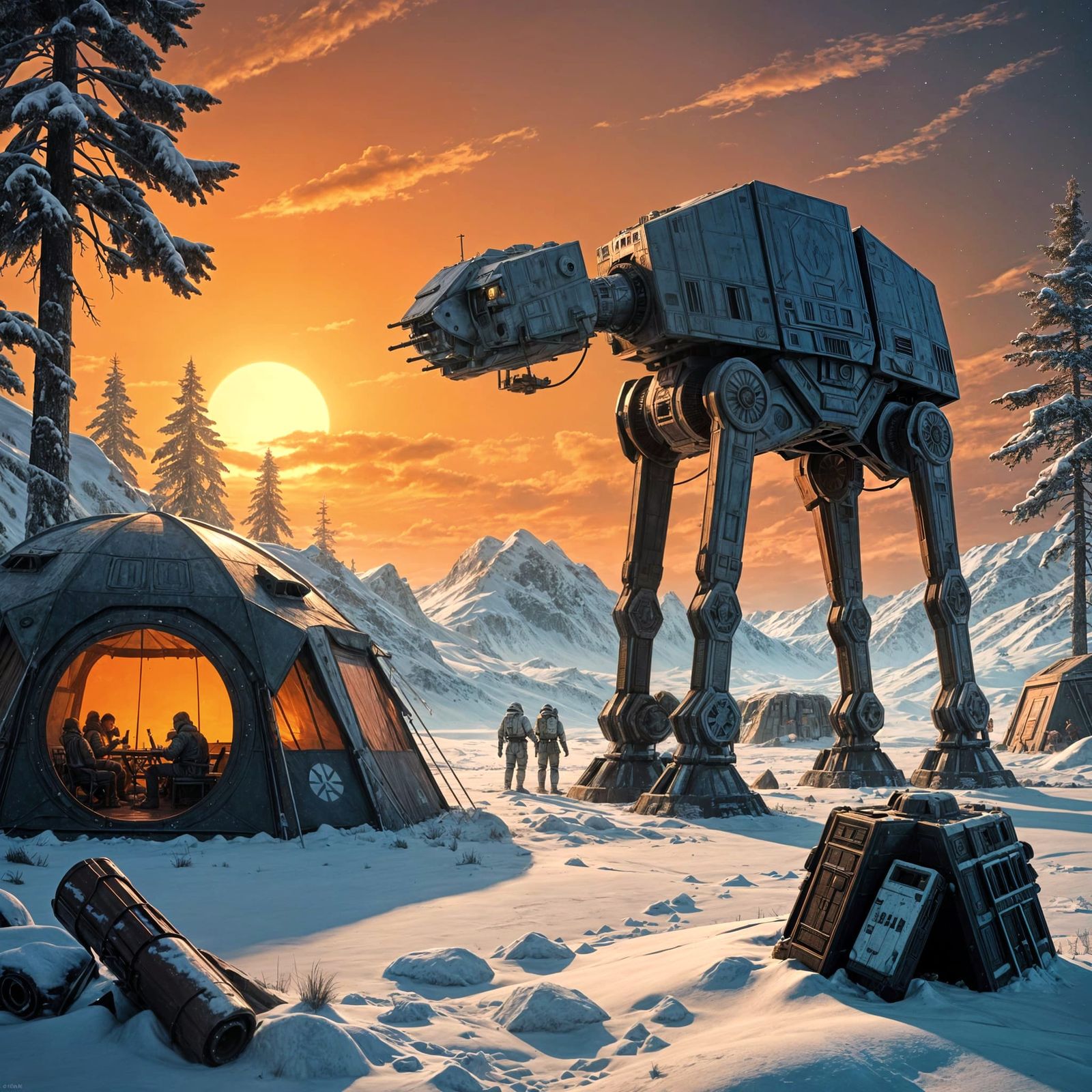 Camping On Hoth