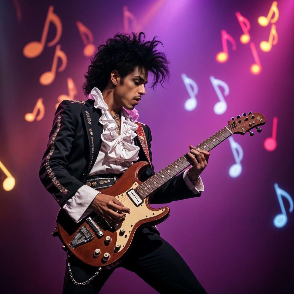 Emotive Guitar Solo in 80s New Wave Style