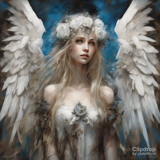 Angelic Descent: A Vision of Divine Beings