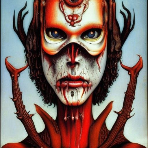 Hell Concept Art in Gothic Style