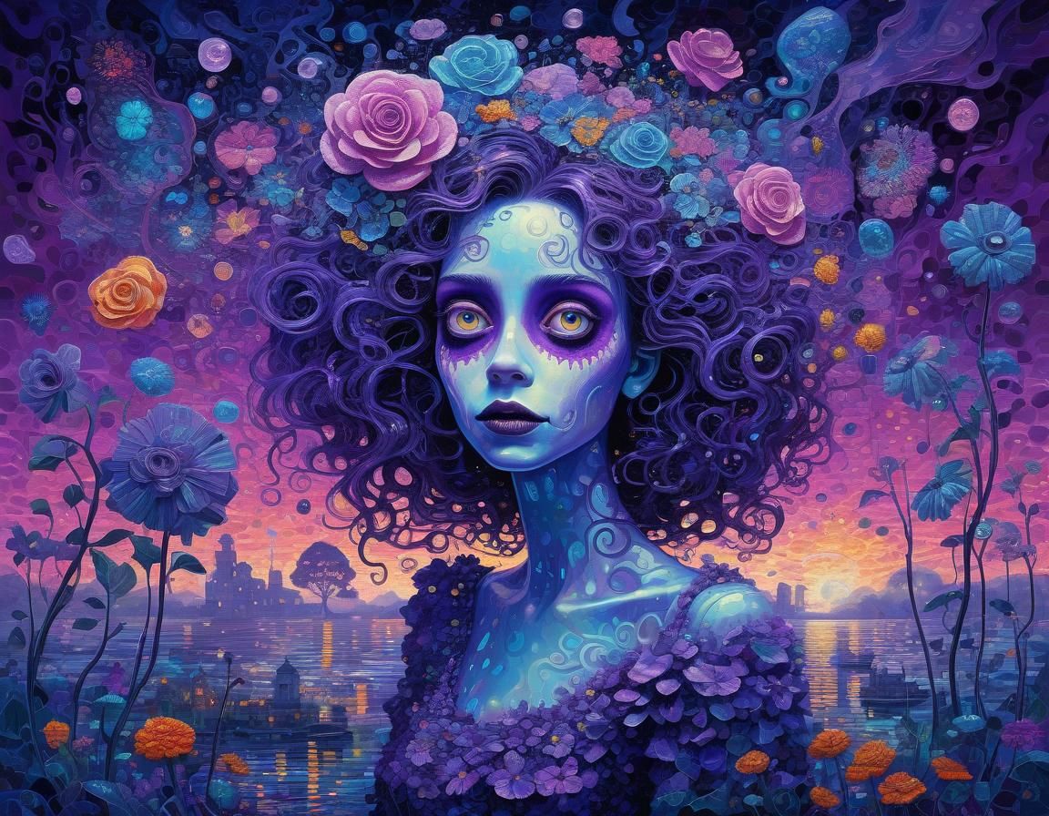 Creepy Caribbean: Ethereal Surreal Abstract Art