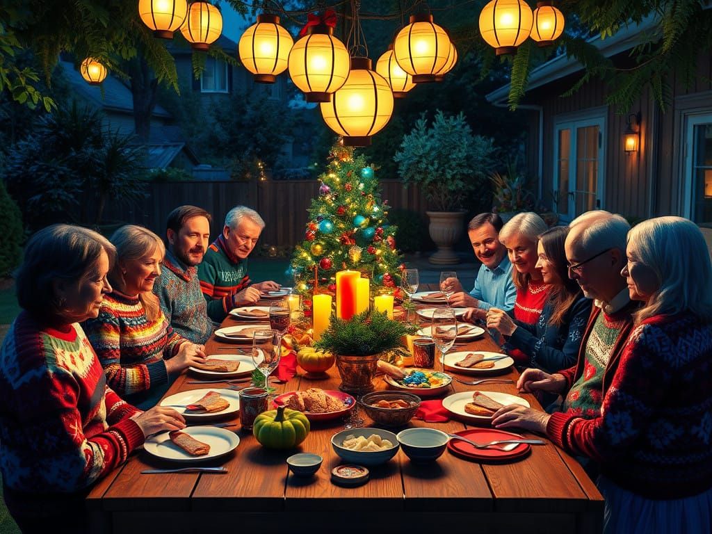 Whimsical Winter Wonderland Family Gathering