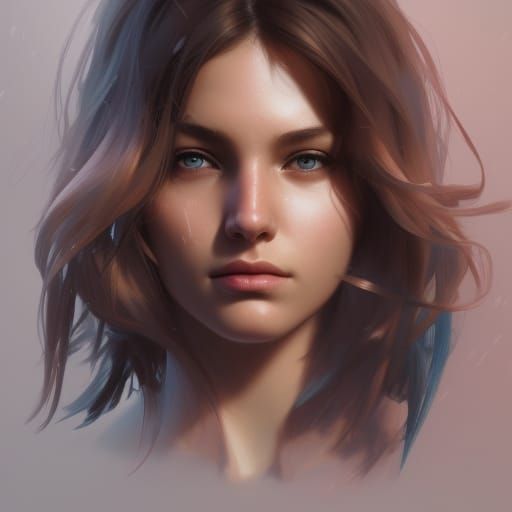 Detailed Portrait with Dynamic Lighting