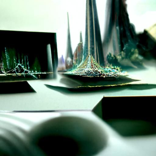 Quantum Entanglement in Detailed Matte Painting