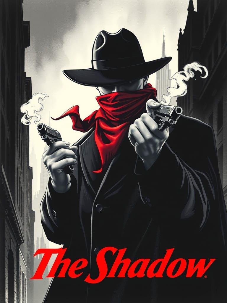 The Shadow: Noir Comic Book Cover