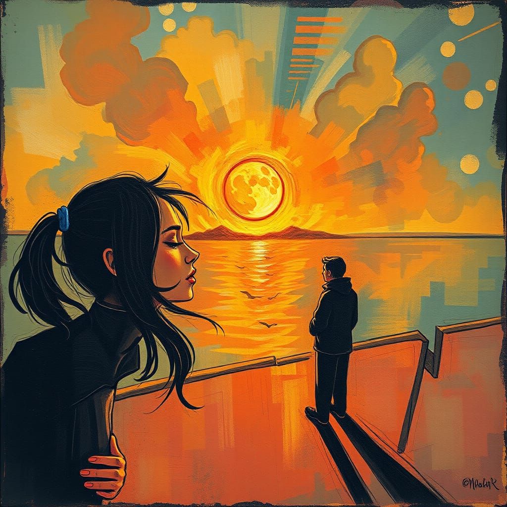 A Melancholic Portrait of a Soulful Encounter