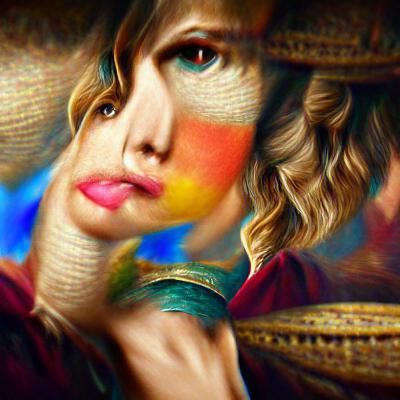 Renaissance Portrait in Colorful 8K Resolution